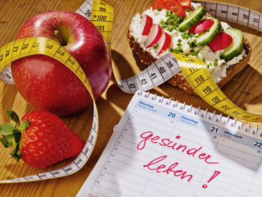 Guter Vorsatz zur Gesunden Ernährung