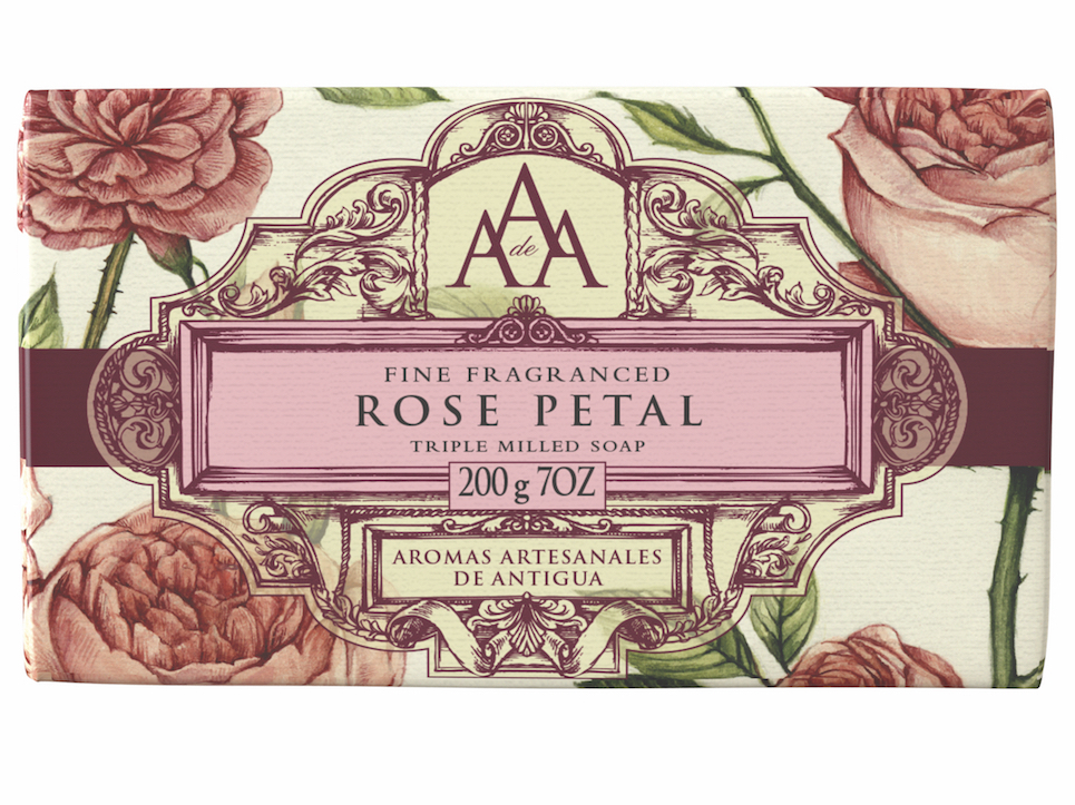 AAA Floral Soap Bar Rose Petal High Res